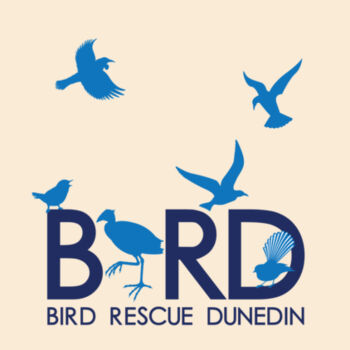 Bird Rescue Dunedin - Large Calico Bag Design
