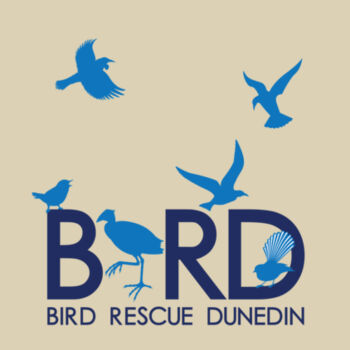 Bird Rescue Dunedin - Small Calico Bag Design