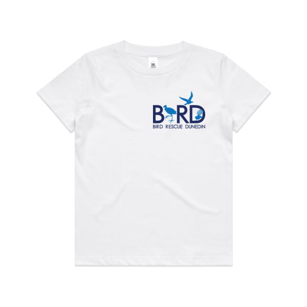Bird Rescue Dunedin - Logo - Kids Youth T shirt Thumbnail