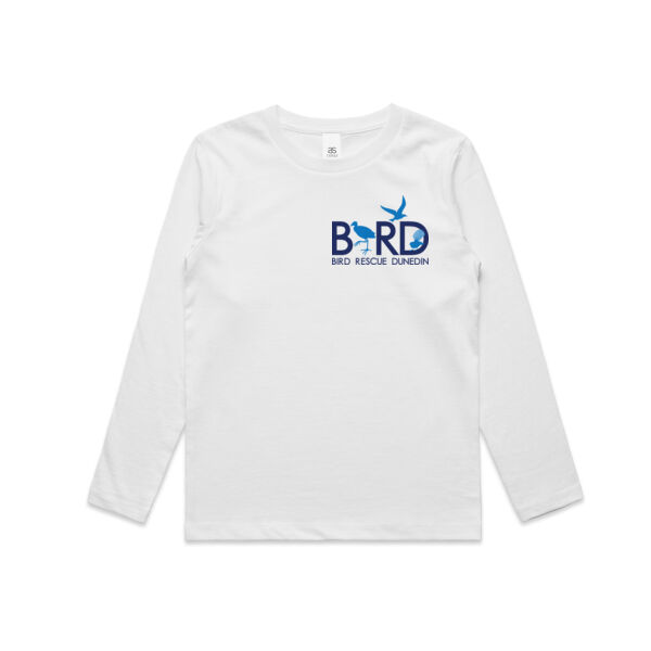 Bird Rescue Dunedin - Logo - Kids Longsleeve Tee Thumbnail