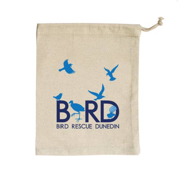 Bird Rescue Dunedin - Small Calico Bag Thumbnail